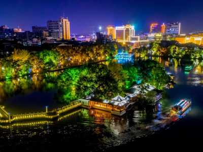 2025桂林市马拉松赛事选手专享—夜游四湖（豪华船票）