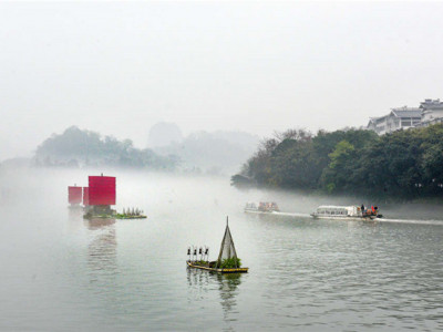 【图文】桂林：雾锁两江四湖，宛如人间仙境！