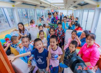 两江四湖研学游，数百名小朋友 来了一次有含金量的旅行