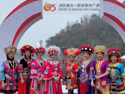 两江四湖景区助力2019“世巡赛.环广西”