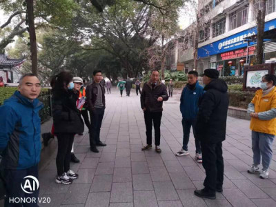 注重安全质量，景区管理部开展春节前检查