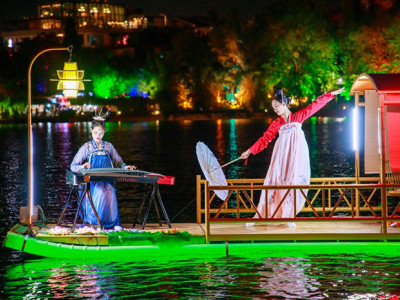 桂林两江四湖“新秀”上演，带你“沉浸式”欢度国庆