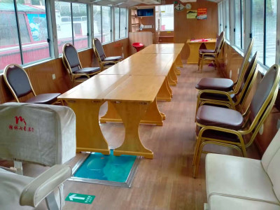 旧船华丽变身成餐厅  助力水上游览模式转型