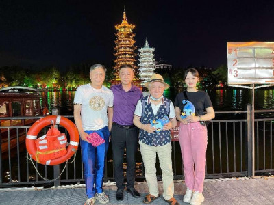 金鸡奖终身成就奖得主牛犇：第一次感受这么美的夜桂林！