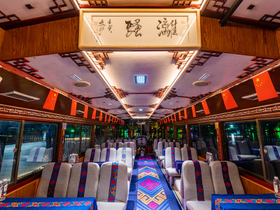 “船”乘桂林非物质文化遗产 两江四湖漓骚非遗画舫非凡首航