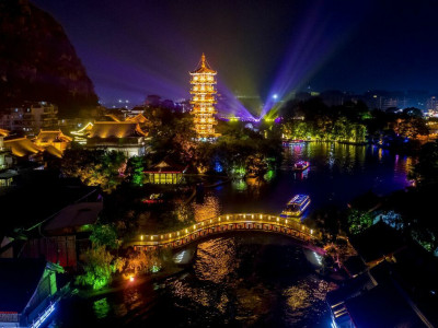 夜游四湖（豪华船票）