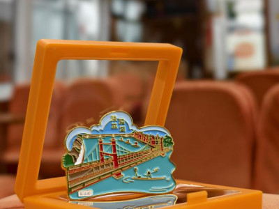 两江四湖冰箱贴