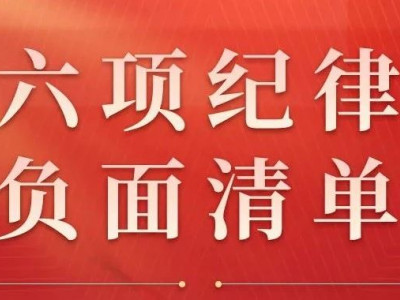 六项纪律“负面清单”之组织纪律篇
