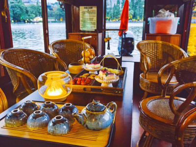 【特色包船】小画舫茶船悠然六人行