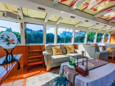 【超豪华船票】日月双塔号｜夜游四湖航线