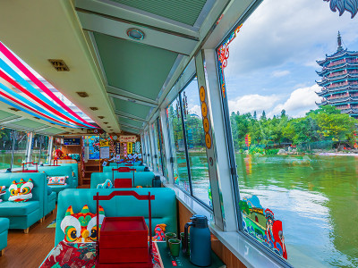 3.8节特惠活动票~夜游四湖主题船