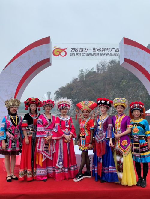 两江四湖景区助力2019“世巡赛.环广西”