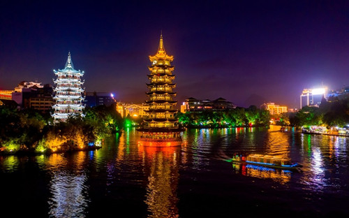 国内明星旅游节目聚焦桂林两江四湖景区