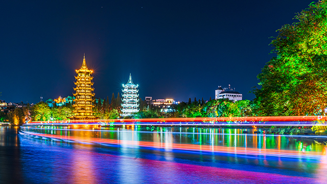 【豪华船票】夜游两江四湖